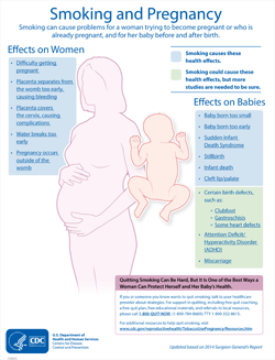 poster of Smoking risks for Pregnant image
